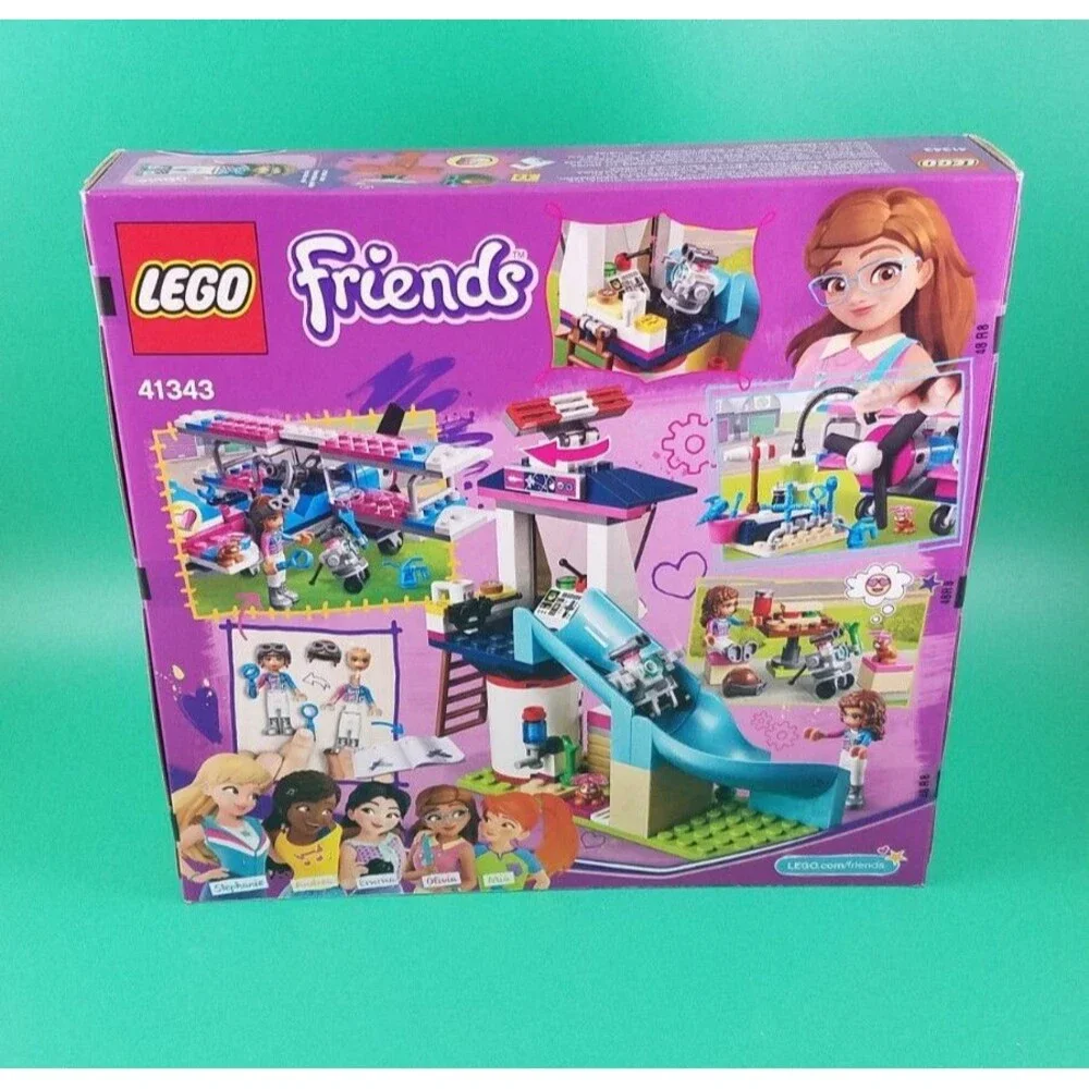 LEGO Friends 41343 Heartlake City Airplane Tour 323 pieces Building Toy NIP